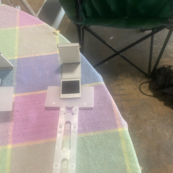 Lot Of 12 Merchandise Display Clip Strips. 8 Slot. One Sided. Used. - Picture 5 of 8